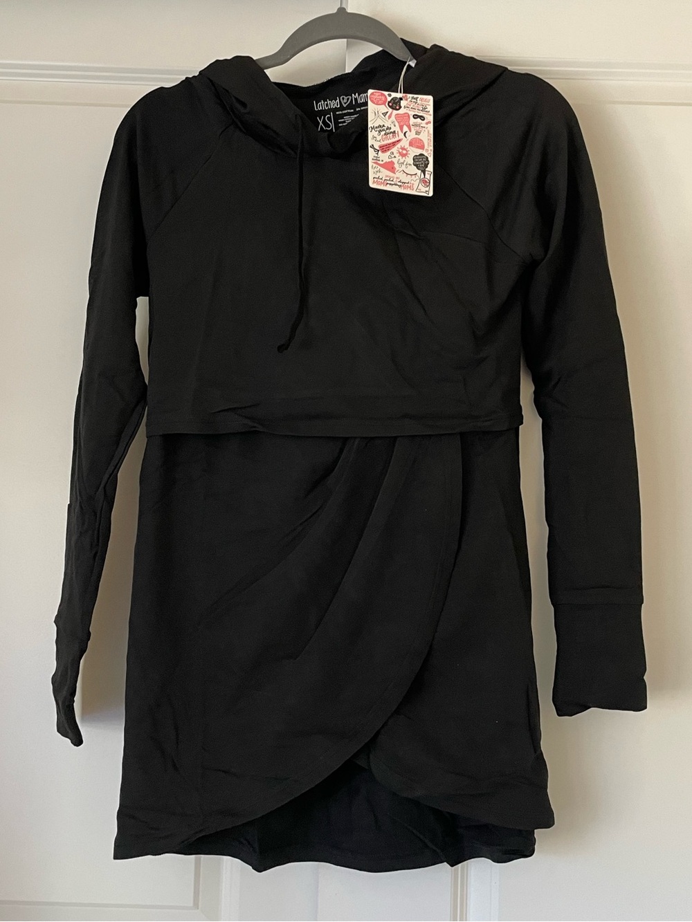 Latched Mama Petal Front Nursing Hoodie Tunic